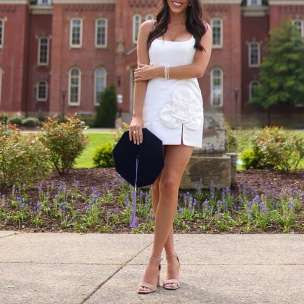 Delfi Collective‎ Teresa Mini White Dress XS